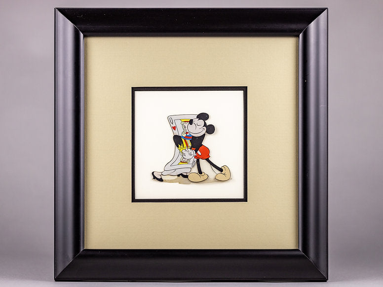 Mickey Mouse Thru the Mirror Production Cel 1936 Disney